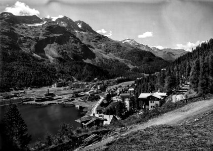CH-NB - St. Moritz Bad, Ortsgesamtansicht - EAD-WEHR-6519-B