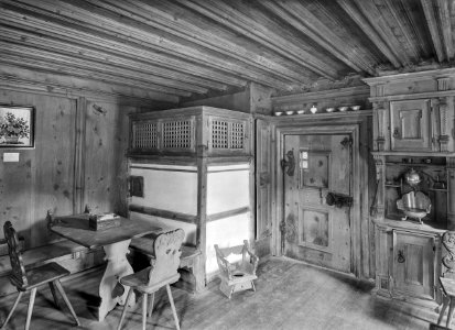 CH-NB - St. Moritz, Engadiner Museum, Teilinnenansicht - EAD-WEHR-17604-B
