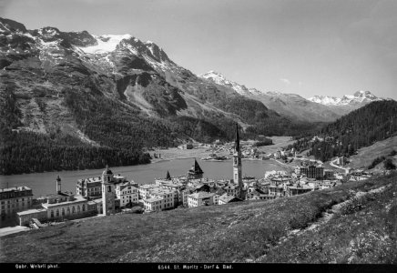 CH-NB - St. Moritz, Ortsgesamtansicht - EAD-WEHR-6544-A