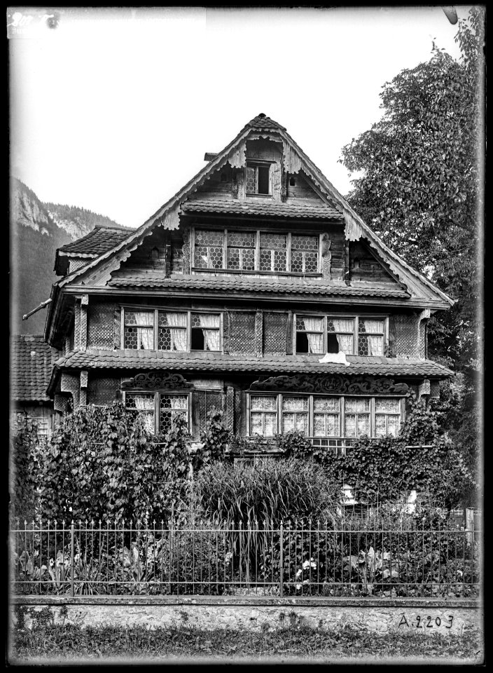 CH-NB - Stans, Lussyhaus, vue partielle extérieure - Collection Max van Berchem - EAD-6793
