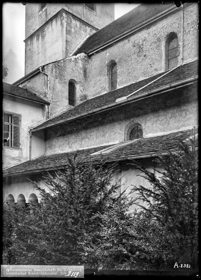 CH-NB - Schönenwerd, Stiftskirche St. Leodegar, vue partielle - Collection Max van Berchem - EAD-6946