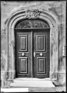 CH-NB - Stein am Rhein, Haus, Portal, vue d'ensemble - Collection Max van Berchem - EAD-6978