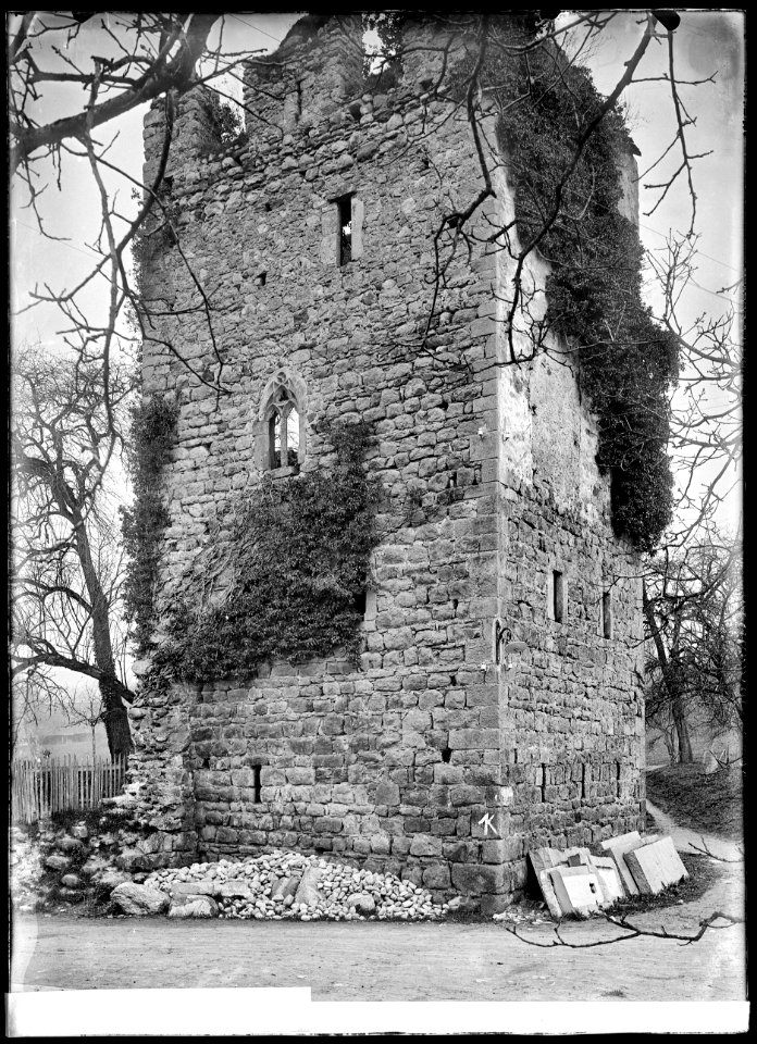 CH-NB - Sempach, Hexenturm, vue partielle - Collection Max van Berchem - EAD-6770