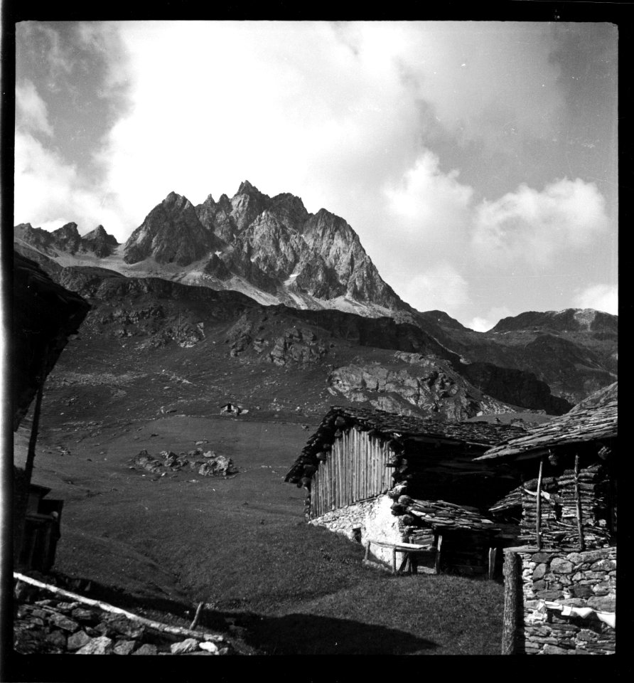 CH-NB - Schweiz, Grevasalvas- Landschaft - Annemarie Schwarzenbach - SLA-Schwarzenbach-A-5-08-157