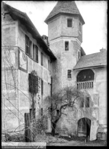 CH-NB - Sierre, Château de Villa, vue partielle - Collection Max van Berchem - EAD-7660