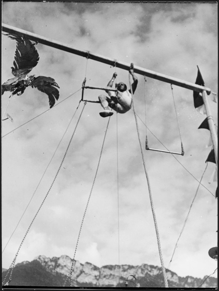 CH-NB - Schweiz- Zirkus Lokalisierung unsicher - Annemarie Schwarzenbach - SLA-Schwarzenbach-A-5-18-132