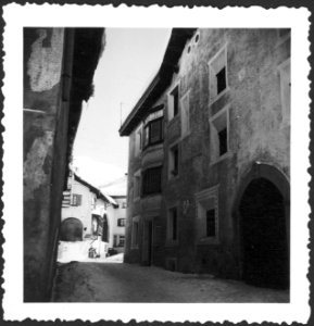 CH-NB - Schweiz, Samedan- Häuser - Annemarie Schwarzenbach - SLA-Schwarzenbach-A-5-08-062