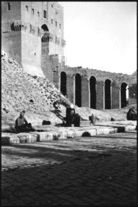 CH-NB - Syrien, Aleppo- Zitadelle - Annemarie Schwarzenbach - SLA-Schwarzenbach-A-5-03-040