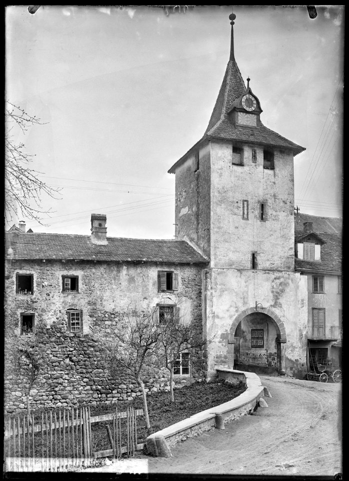 CH-NB - Sempach, Stadttor, vue partielle - Collection Max van Berchem - EAD-6769