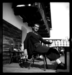 CH-NB - Schweiz, St. Moritz- Menschen - Annemarie Schwarzenbach - SLA-Schwarzenbach-A-5-08-134