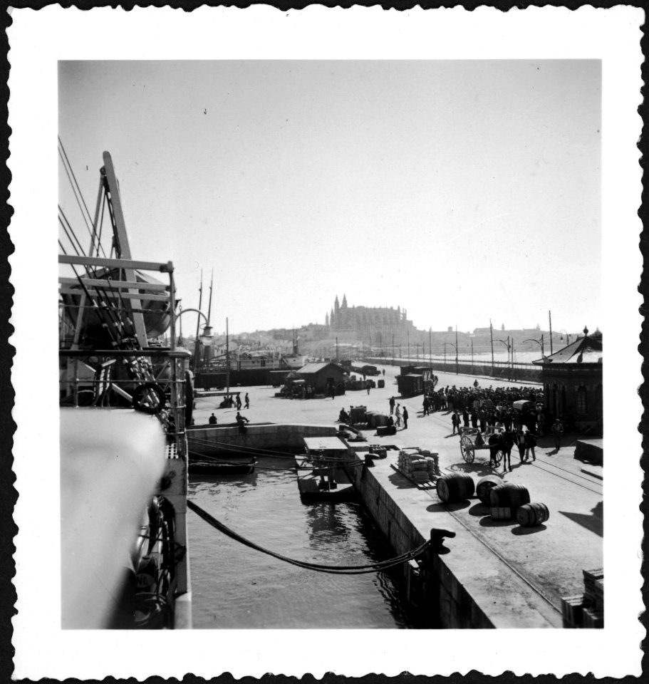 CH-NB - Spanien, Mallorca- Hafen - Annemarie Schwarzenbach - SLA-Schwarzenbach-A-5-08-274