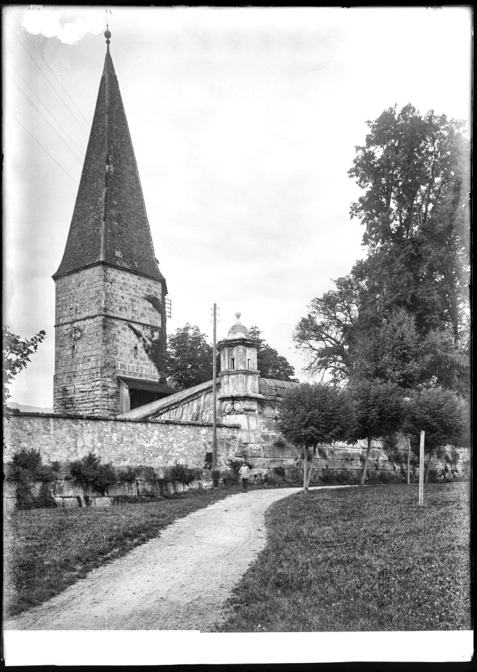 CH-NB - Solothurn, Krummturm, vue d'ensemble - Collection Max van Berchem - EAD-6925