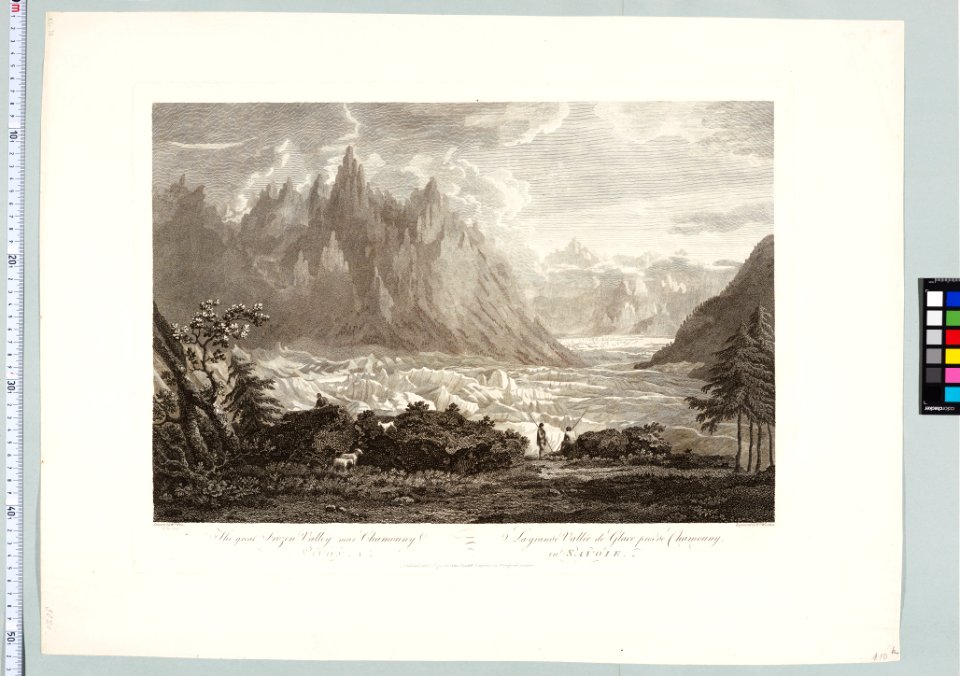CH-NB - The great Frozen Valley near Chamouny, in Savoy = La grande Vallée de Glace pres de Chamouny, en Savoie - Grafiken Orts- und Landschaftsansichten - GS-GRAF-ANSI-F-51