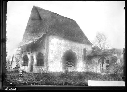 CH-NB - Sempach, Kirche St. Martin auf Kirchbühl, vue partielle - Collection Max van Berchem - EAD-9465