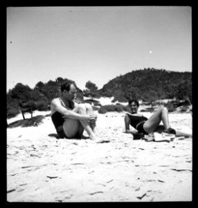 CH-NB - Spanien, Mallorca- Menschen - Annemarie Schwarzenbach - SLA-Schwarzenbach-A-5-08-271