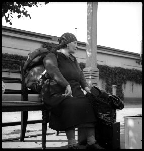 CH-NB - Tschechoslowakei, Prag (Praha)- Menschen - Annemarie Schwarzenbach - SLA-Schwarzenbach-A-5-18-087