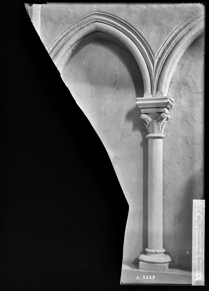 CH-NB - Sion, Basilique de Valère, Jubé, vue partielle - Collection Max van Berchem - EAD-8637