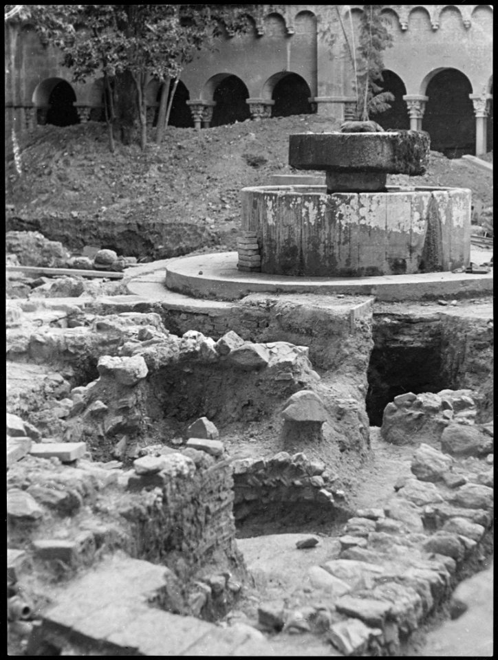 CH-NB - Spanien, San Cugat- Stadtansicht - Annemarie Schwarzenbach - SLA-Schwarzenbach-A-5-01-011