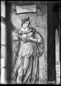 CH-NB - Stein am Rhein, Kloster Sankt-Georgen, Wandmalerei, vue partielle - Collection Max van Berchem - EAD-6994