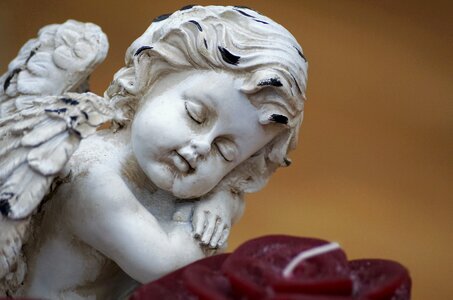 Guardian angel white deco