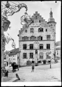 CH-NB - Sursee, Rathaus, Fassade, vue d'ensemble - Collection Max van Berchem - EAD-6773