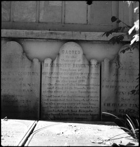 CH-NB - USA, Charleston-SC- Grabsteine - Annemarie Schwarzenbach - SLA-Schwarzenbach-A-5-11-279