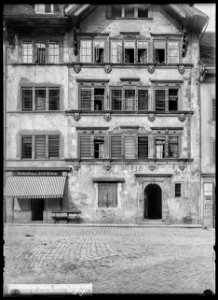 CH-NB - Sursee, Haus Beck, vue partielle extérieure - Collection Max van Berchem - EAD-6775