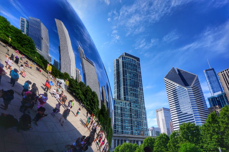Mirror image bean cloud