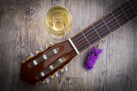 Wine glass glass white wine photo