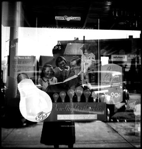 CH-NB - USA, Lincoln County-TN- Schaufenster - Annemarie Schwarzenbach - SLA-Schwarzenbach-A-5-10-184