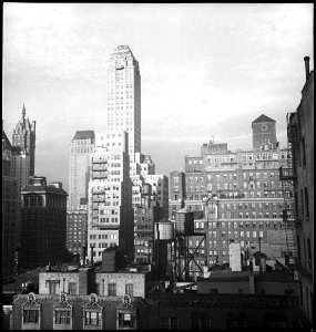 CH-NB - USA, New York-NY- Häuser - Annemarie Schwarzenbach - SLA-Schwarzenbach-A-5-11-310