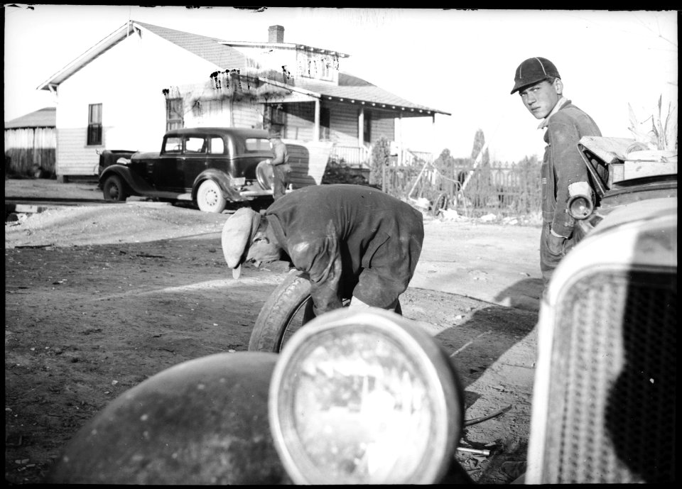 CH-NB - USA, Athens-TN- Autofriedhof - Annemarie Schwarzenbach - SLA-Schwarzenbach-A-5-10-197 photo