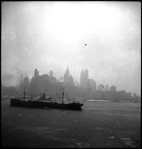 CH-NB - USA, New York-NY- Häuser - Annemarie Schwarzenbach - SLA-Schwarzenbach-A-5-11-318