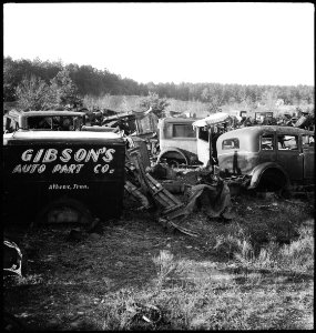 CH-NB - USA, Athens-TN- Autofriedhof - Annemarie Schwarzenbach - SLA-Schwarzenbach-A-5-10-205