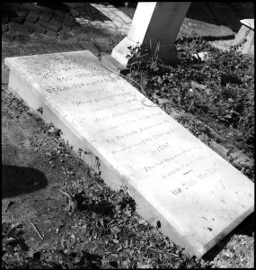 CH-NB - USA, Charleston-SC- Grabsteine - Annemarie Schwarzenbach - SLA-Schwarzenbach-A-5-11-281
