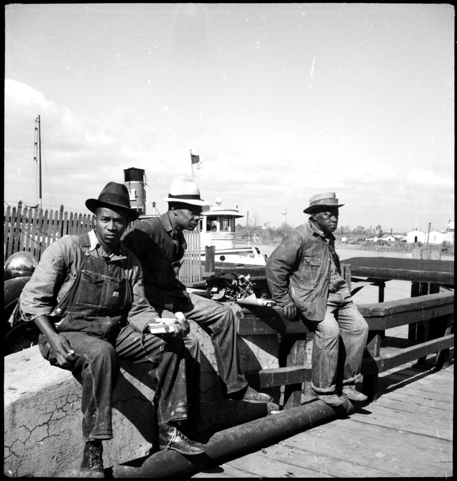 CH-NB - USA, Savannah-GA- Hafen - Annemarie Schwarzenbach - SLA-Schwarzenbach-A-5-09-033