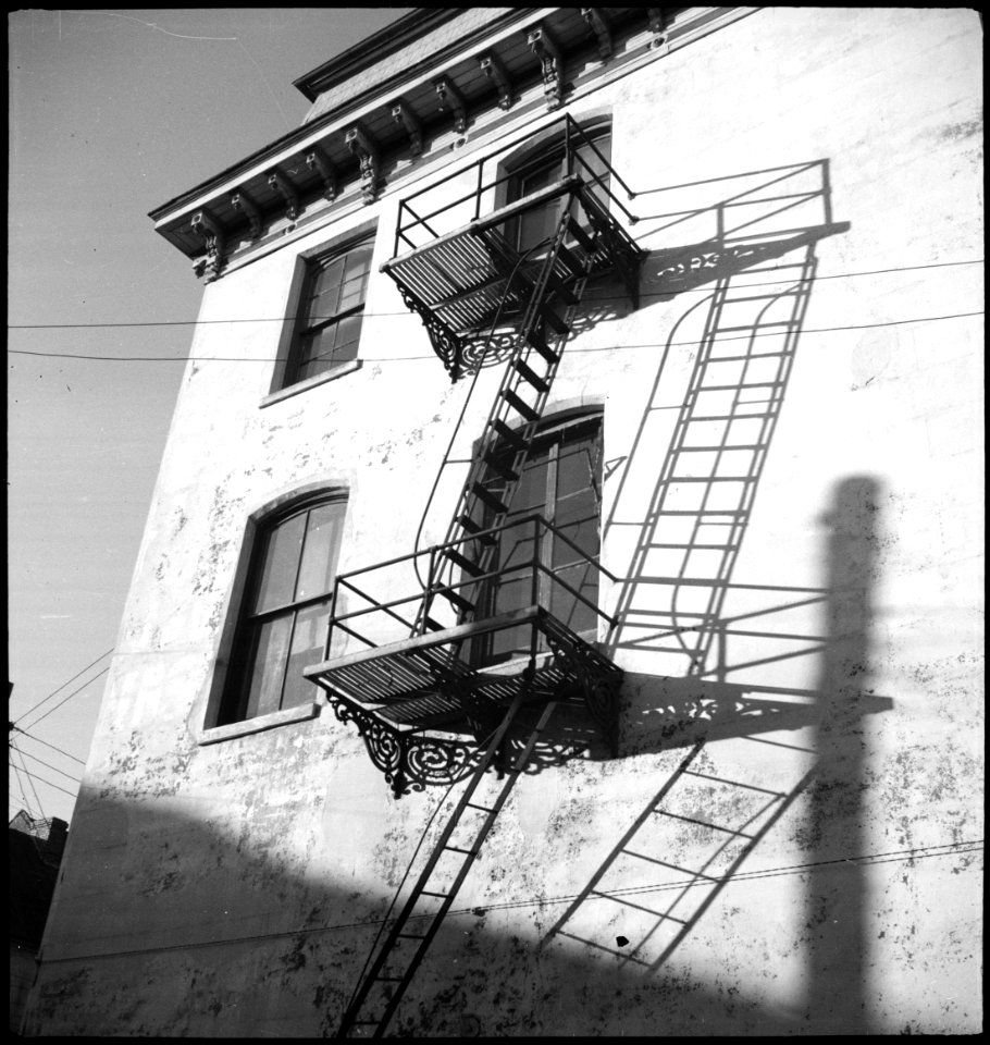 CH-NB - USA, Charleston-SC- Häuser - Annemarie Schwarzenbach - SLA-Schwarzenbach-A-5-11-175