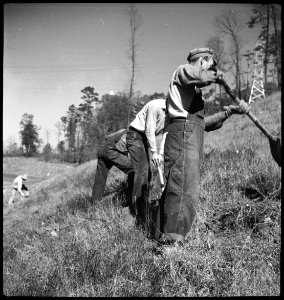 CH-NB - USA, Tennessee Valley-TN- Landarbeiter - Annemarie Schwarzenbach - SLA-Schwarzenbach-A-5-09-063