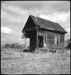 CH-NB - USA, zwischen Montgomery-AL und Columbus-GA- Hütte - Annemarie Schwarzenbach - SLA-Schwarzenbach-A-5-11-055