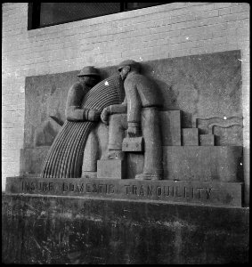 CH-NB - USA, Greenbelt-MD- Relief - Annemarie Schwarzenbach - SLA-Schwarzenbach-A-5-10-016