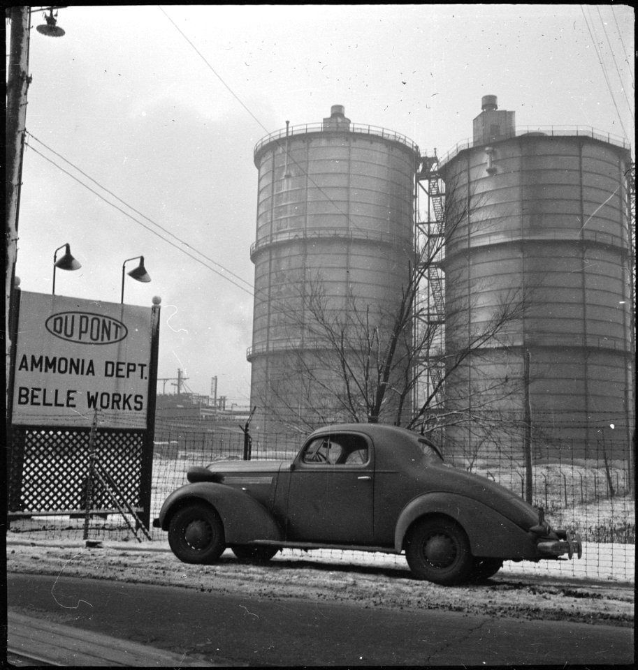 CH-NB - USA, near Charleston-WV- DuPont Belle Works (Ammonia Plant) - Annemarie Schwarzenbach - SLA-Schwarzenbach-A-5-11-203