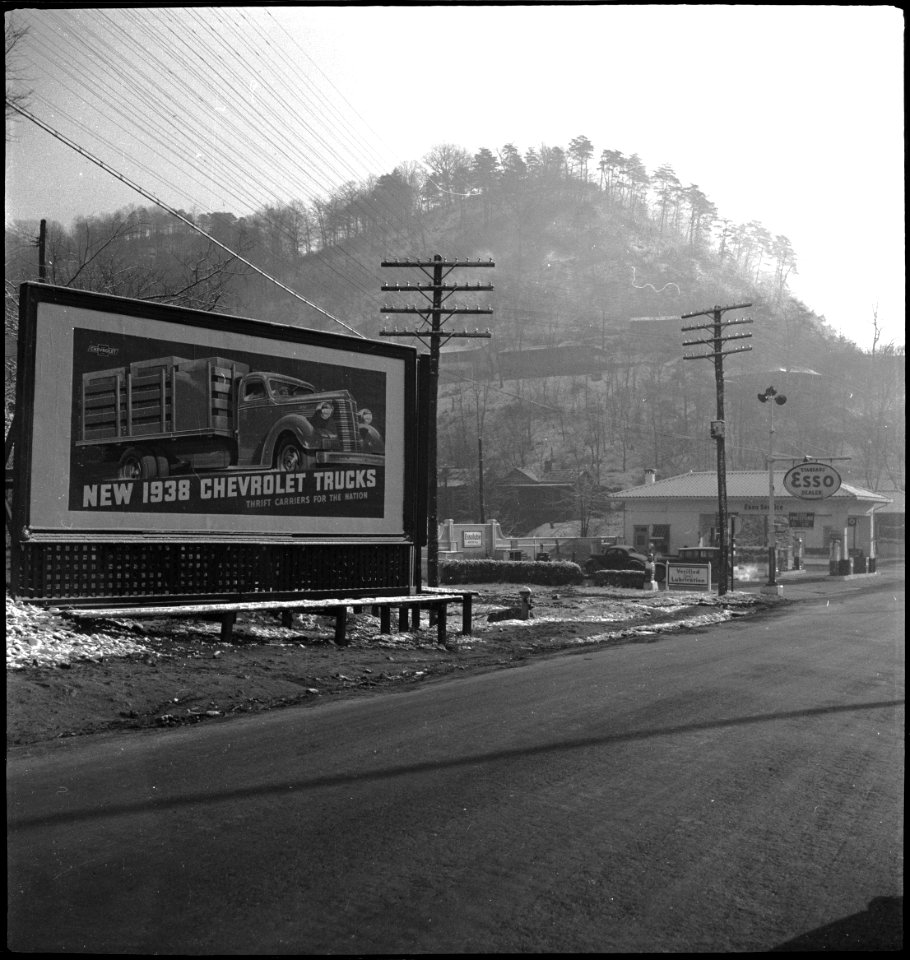 CH-NB - USA, near Charleston-WV- Häuser - Annemarie Schwarzenbach - SLA-Schwarzenbach-A-5-11-195