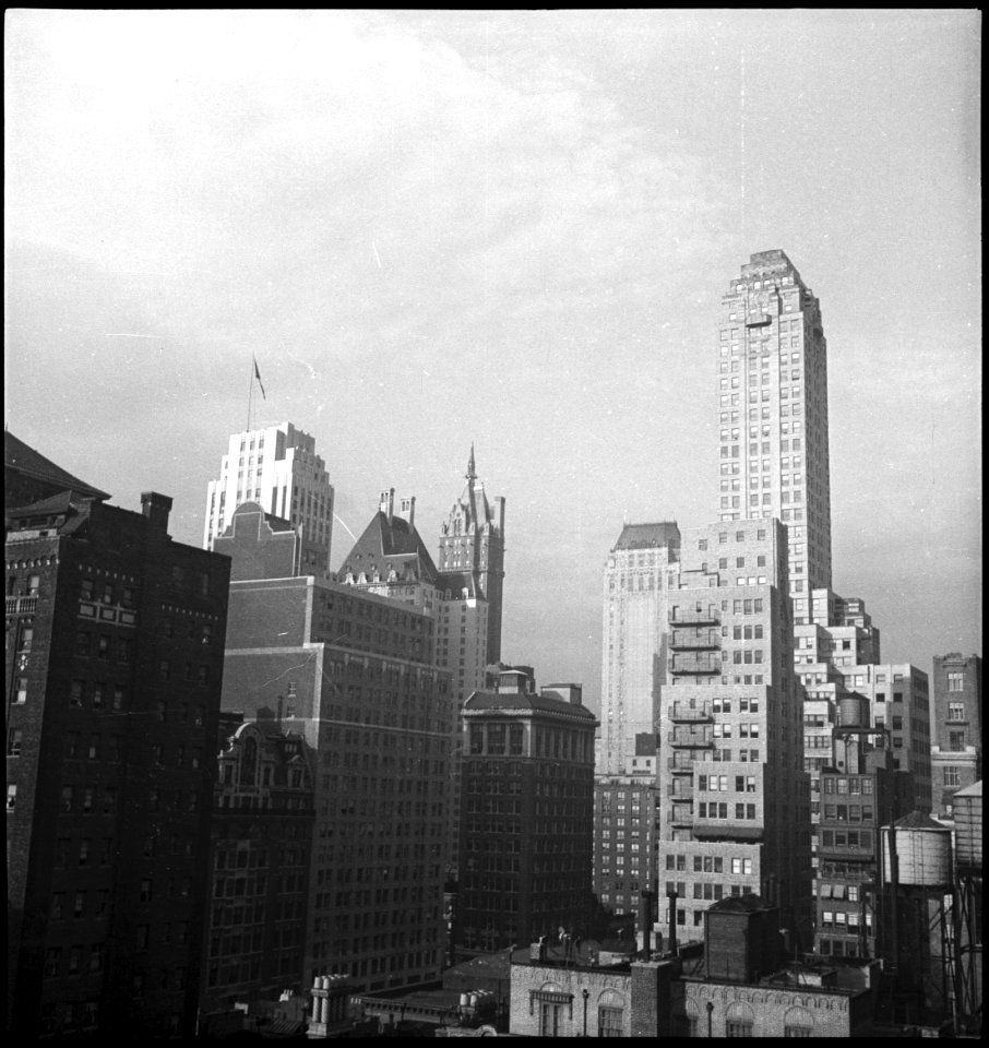CH-NB - USA, New York-NY- Häuser - Annemarie Schwarzenbach - SLA-Schwarzenbach-A-5-11-311