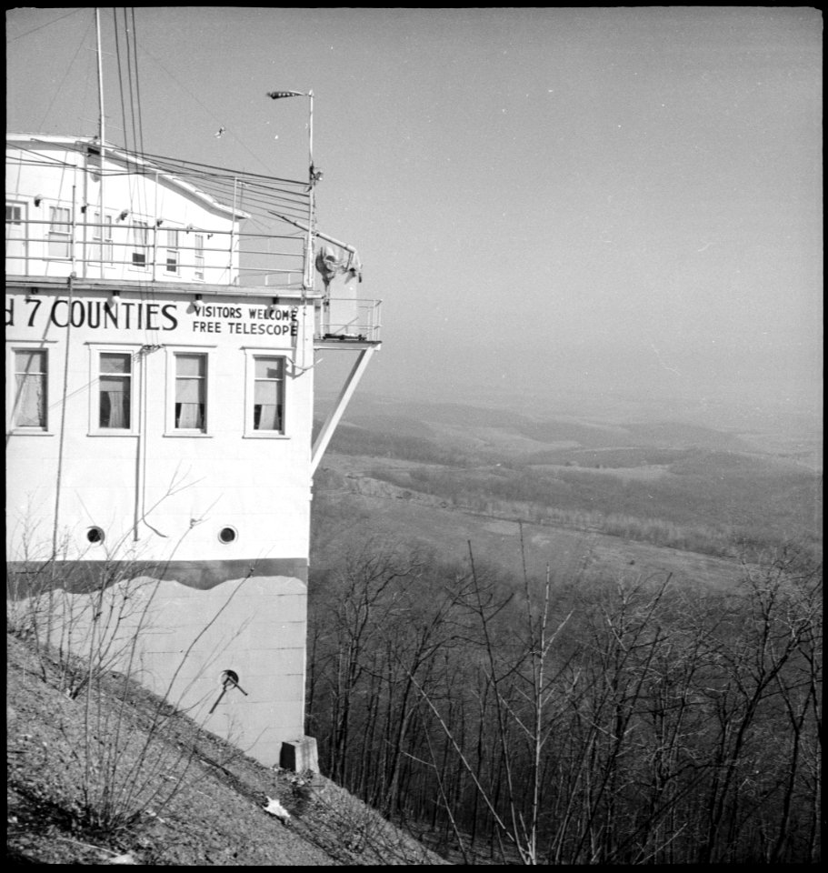 CH-NB - USA, Route 30 Lincoln Highway-PA- Grand View Point Hotel - Annemarie Schwarzenbach - SLA-Schwarzenbach-A-5-11-233