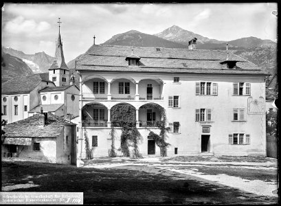 CH-NB - Visp, Haus Burgener, vue d'ensemble - Collection Max van Berchem - EAD-8644