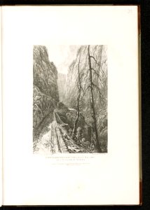 CH-NB - View taken between the Grand Gallery, and Village of Gondo - Collection Gugelmann - GS-GUGE-30-69