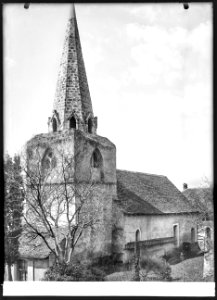 CH-NB - Villette, Eglise, vue partielle - Collection Max van Berchem - EAD-7573