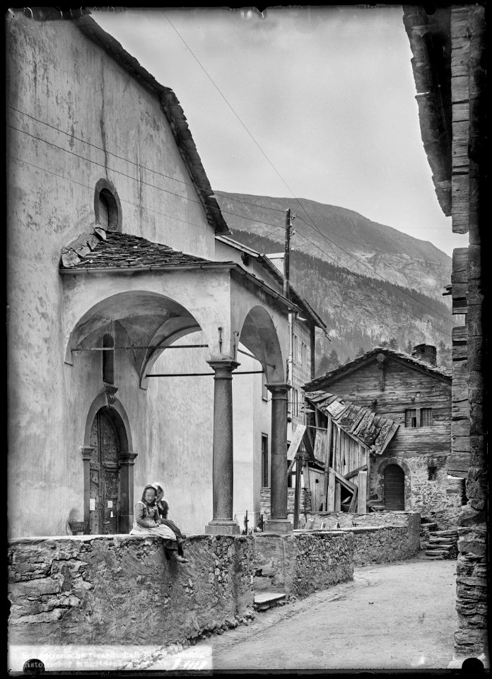 CH-NB - Zermatt, Kirche, vue partielle - Collection Max van Berchem - EAD-8648