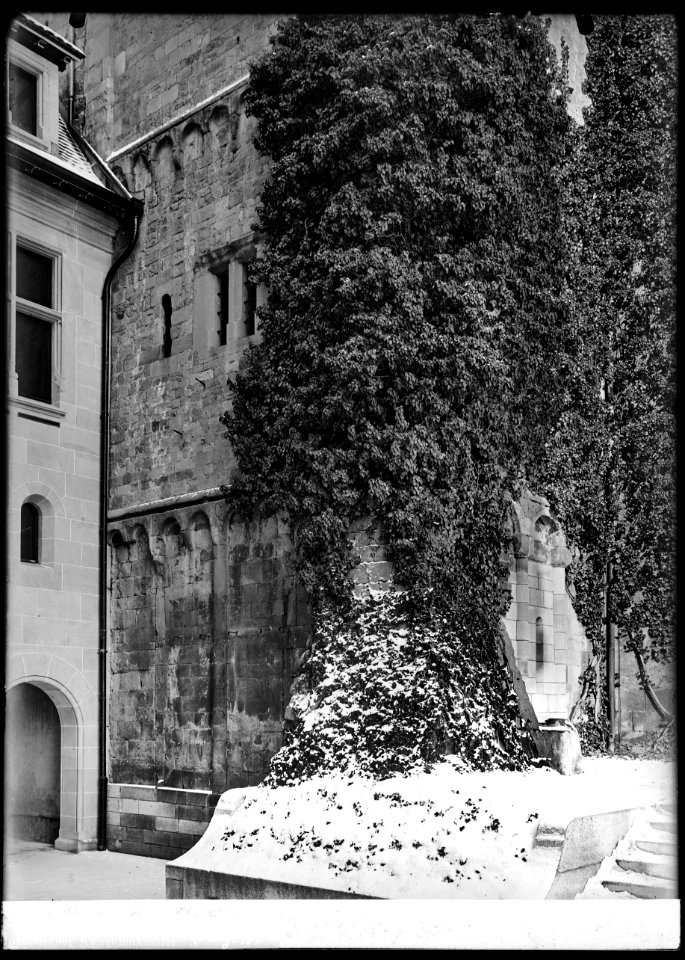 CH-NB - Zürich, Frauenmünster, vue partielle extérieure - Collection Max van Berchem - EAD-6590