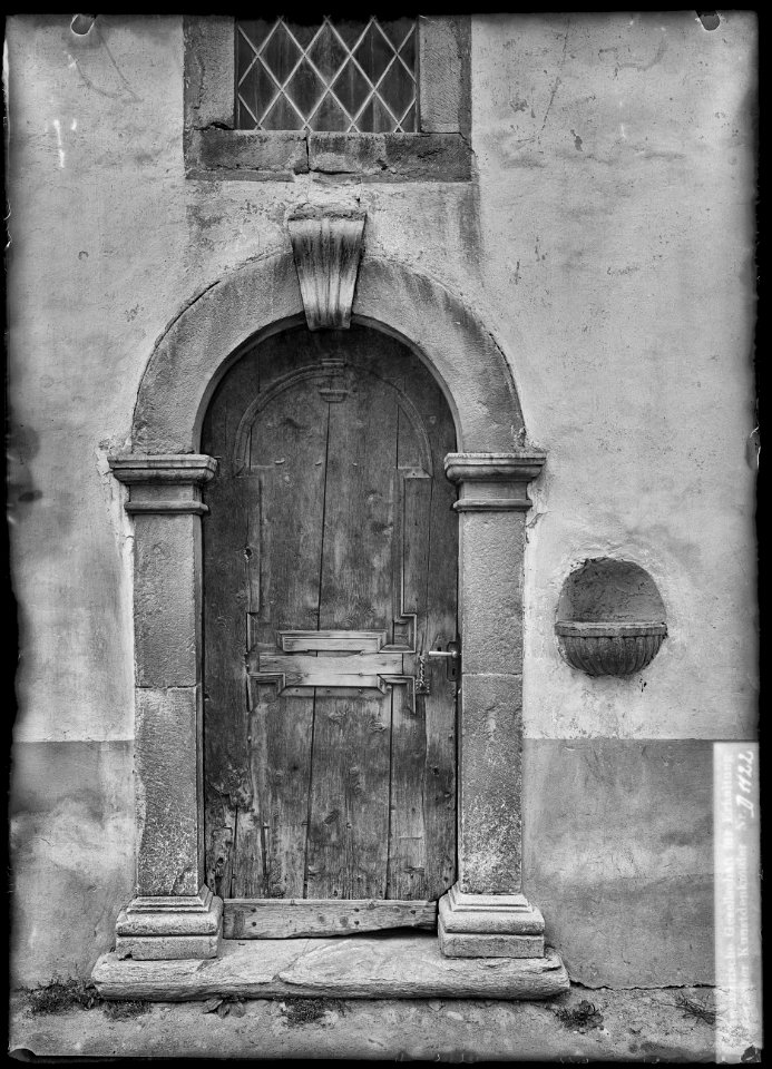 CH-NB - Zermatt, Kirche, Tür, vue d'ensemble - Collection Max van Berchem - EAD-8650